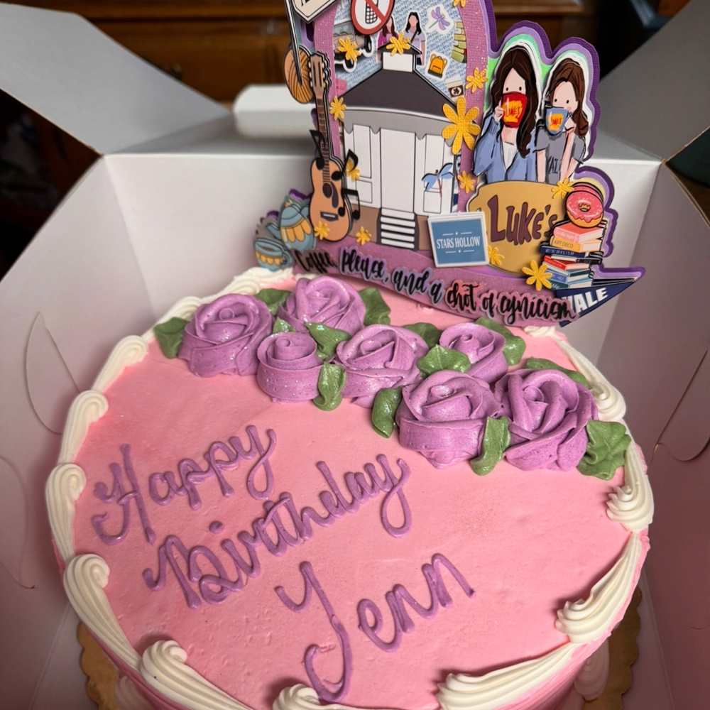 Gilmore girls cake topper